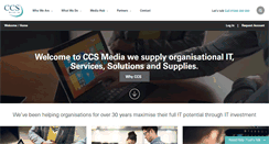 Desktop Screenshot of ccsmedia.com